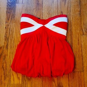 Sexy strapless BeBe Top